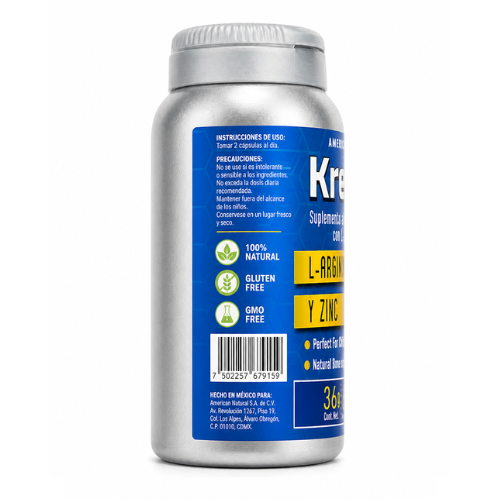 Krec’UP™ – Suplemento Nutricional para Crecimiento y Desarrollo | Oferta Especial 1 o 2 Frascos (Tratamiento Completo de 2 Meses)