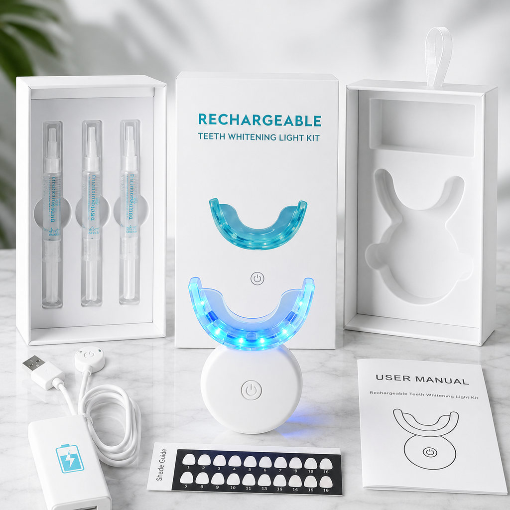 Kit LED para Blanqueamiento Dental en Casa