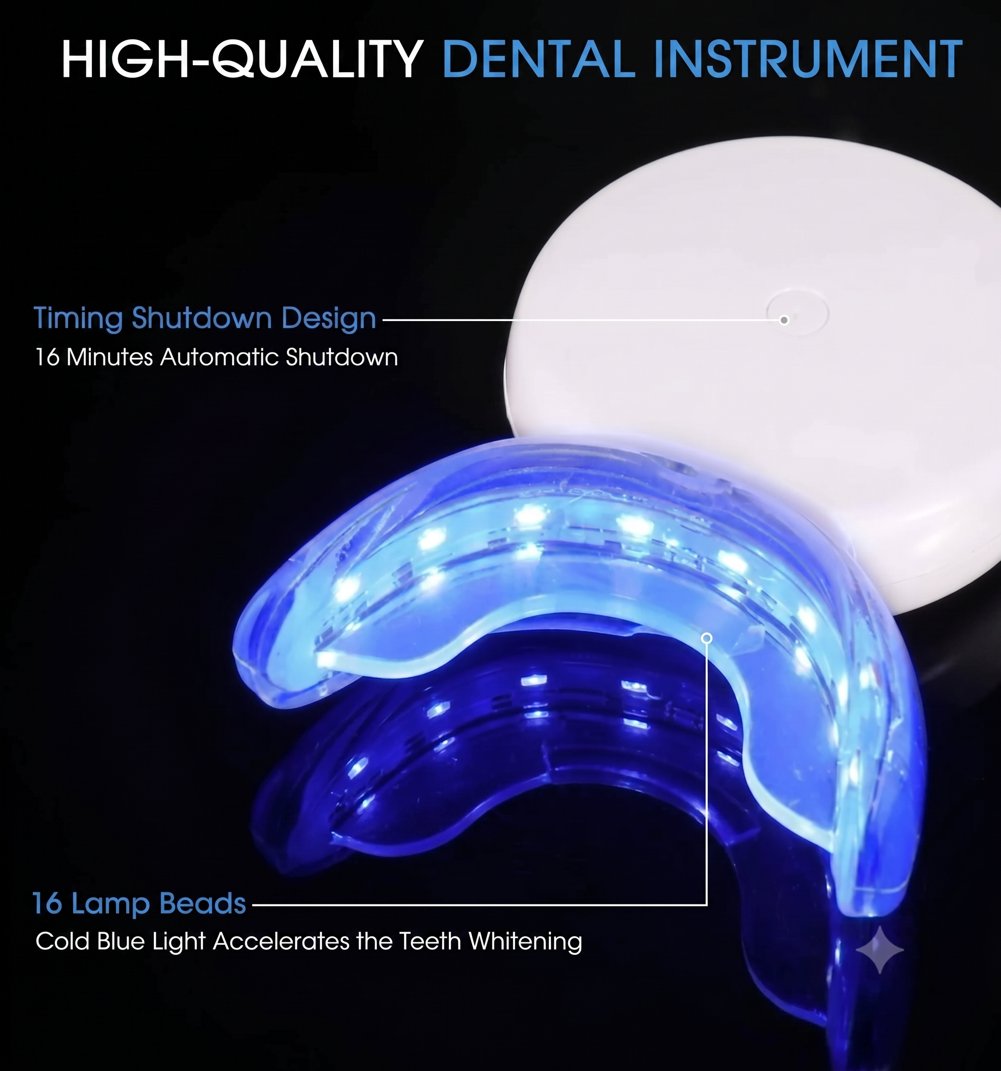 Kit LED para Blanqueamiento Dental en Casa