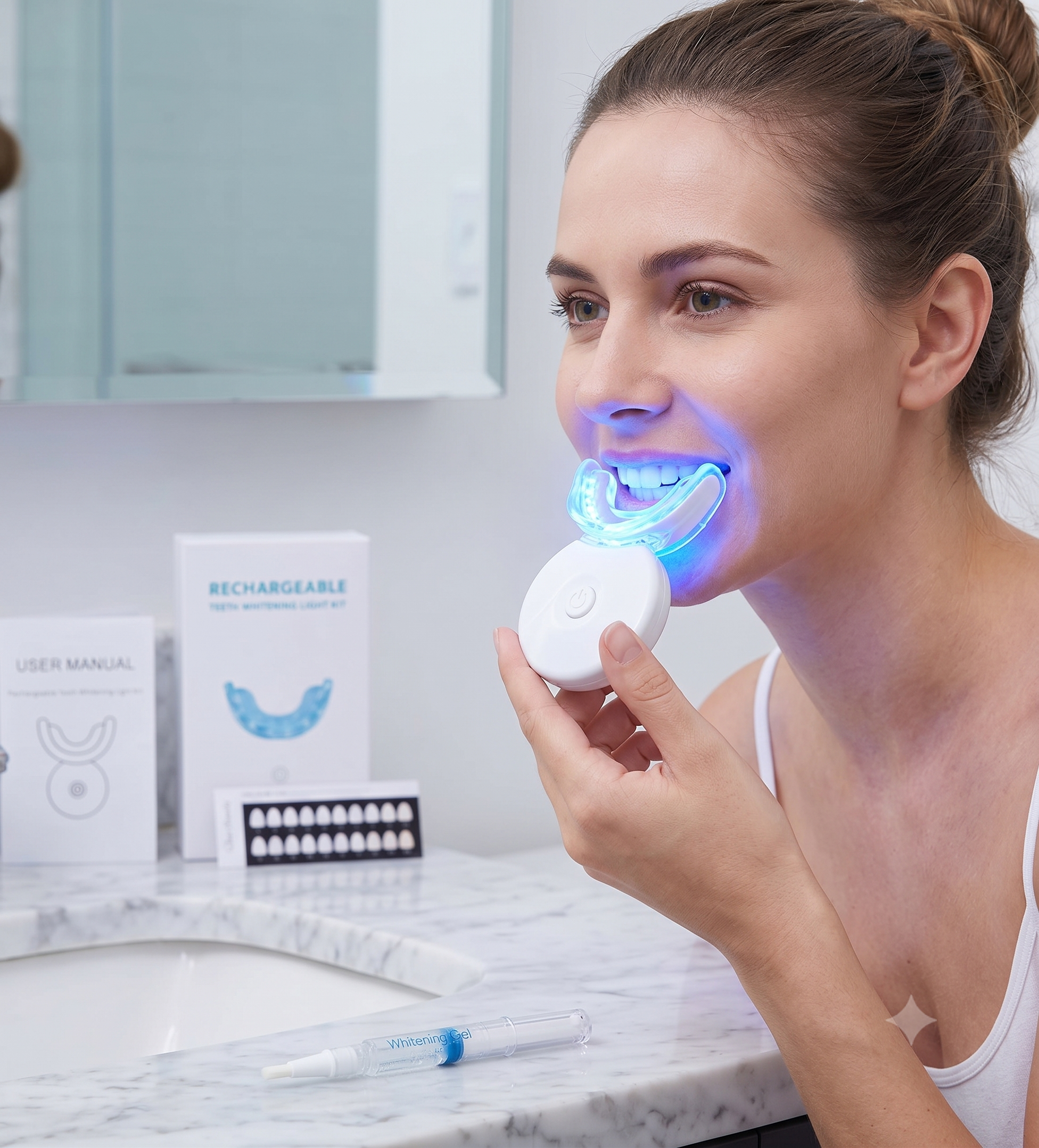 Kit LED para Blanqueamiento Dental en Casa