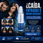 Sérum Capilar Roll-On de Triple Acción para Hombres y Mujeres