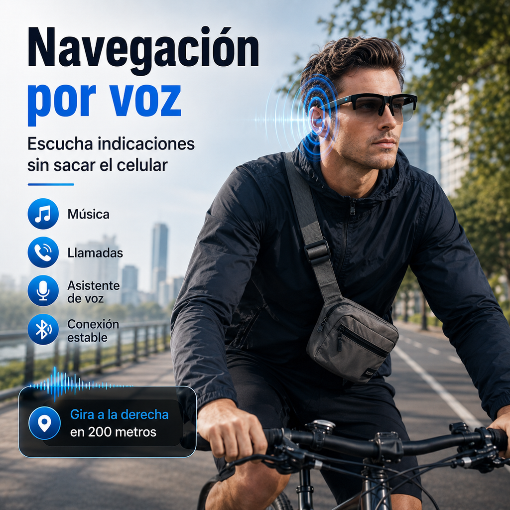 [PROMO] GAFAS BLUETOOTH + LENTES FOTOCROMÁTICAS