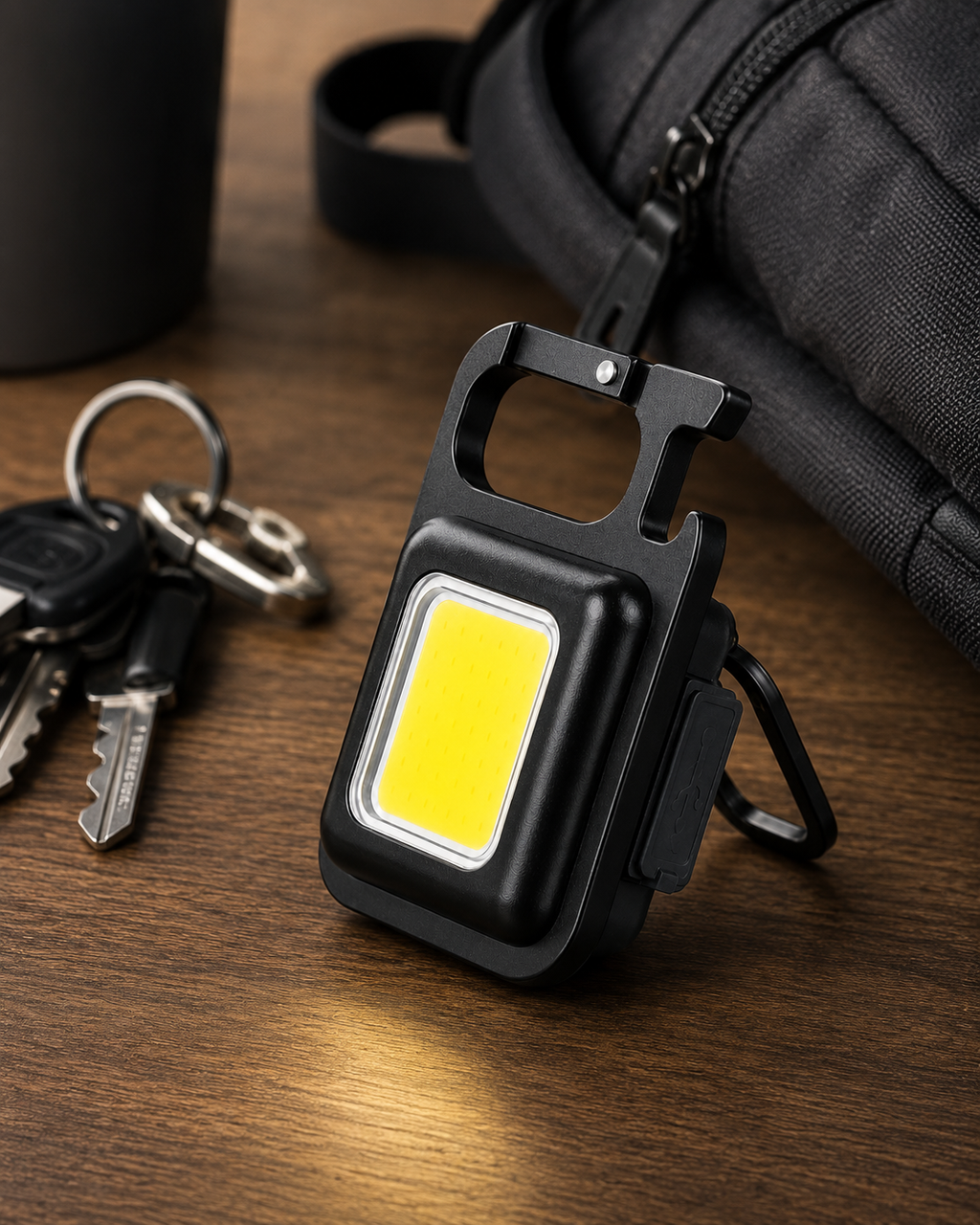 FlashLight Hook - Mini Linterna LED Multifuncional Recargable 6 en 1 | Compra 1 y llévate 3