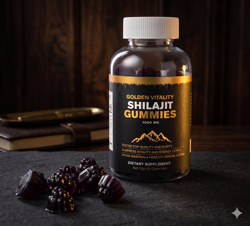Combo X2 Golden Vitality Shilajit Gummies 1000 mg | 120 Gomitas